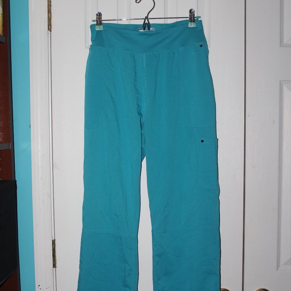 Aqua Blue Scrub Pants